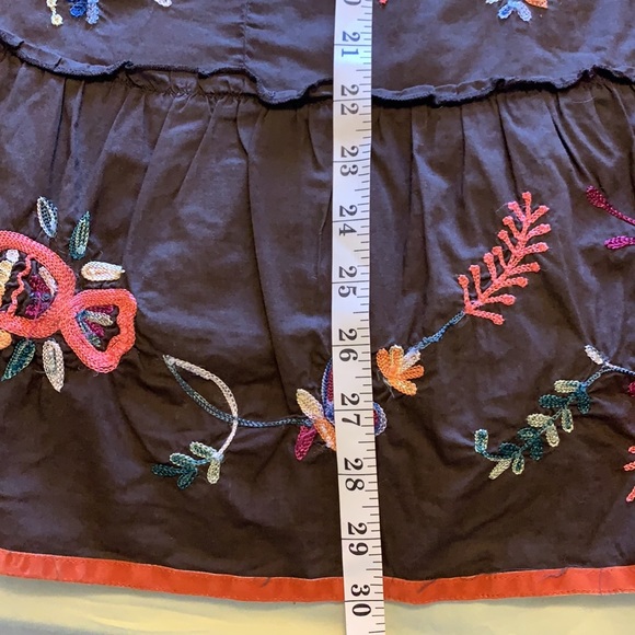 Midi embroidered skirt - Picture 13 of 14